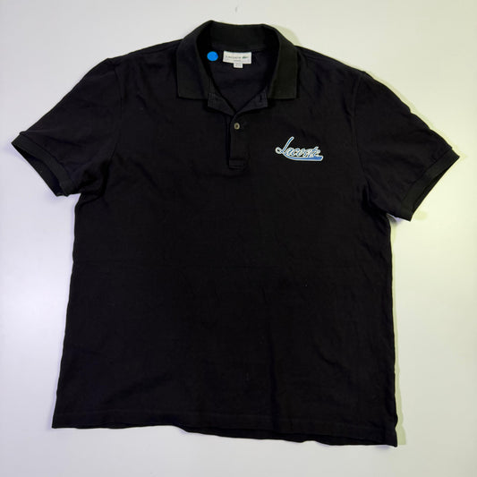 Polo Lacoste Negra (XXL)