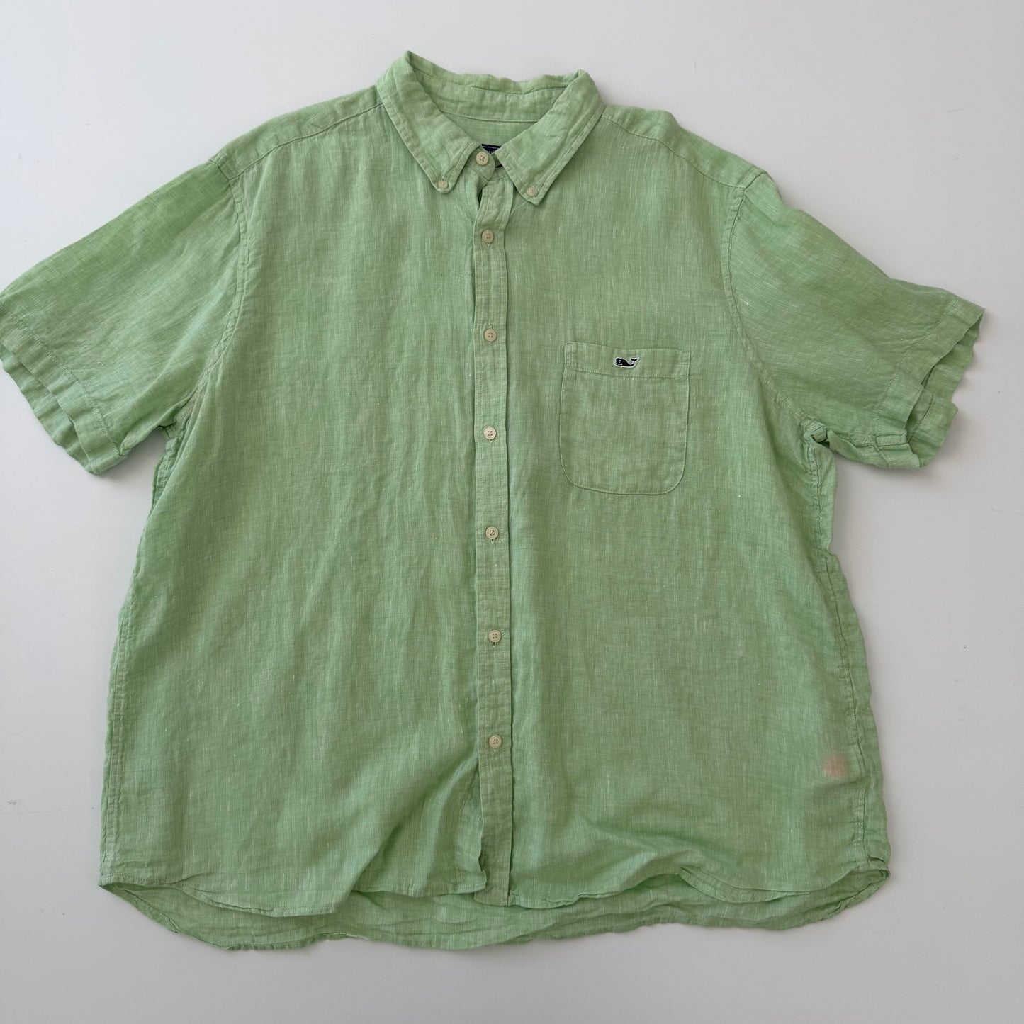 Camisa Vineyard Vines Verde (XXL)