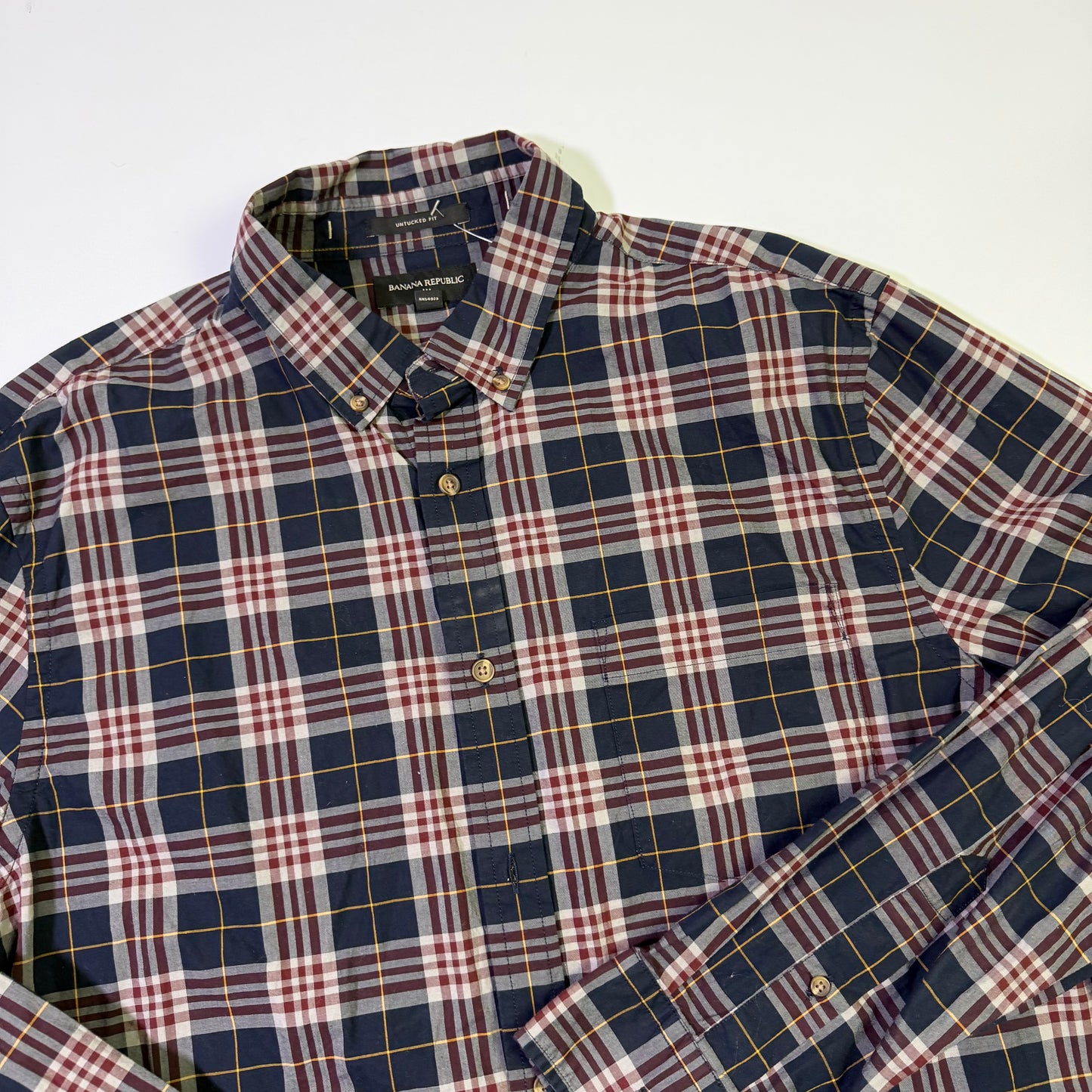 Camisa Banana Republic Cuadros  (XL)