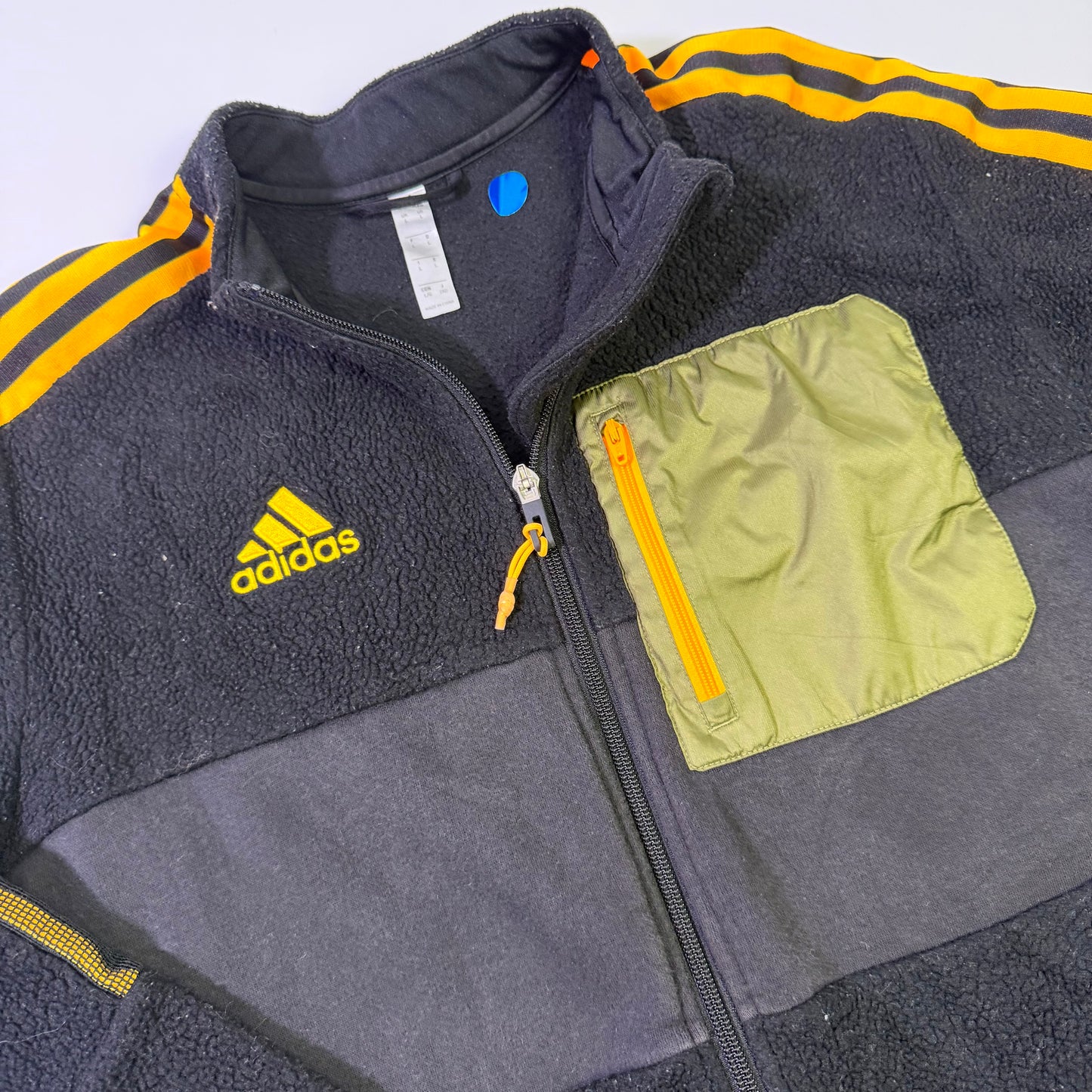 Chamarra Adidas Negra (L)