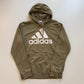 Sudadera Adidas Verde  (M)