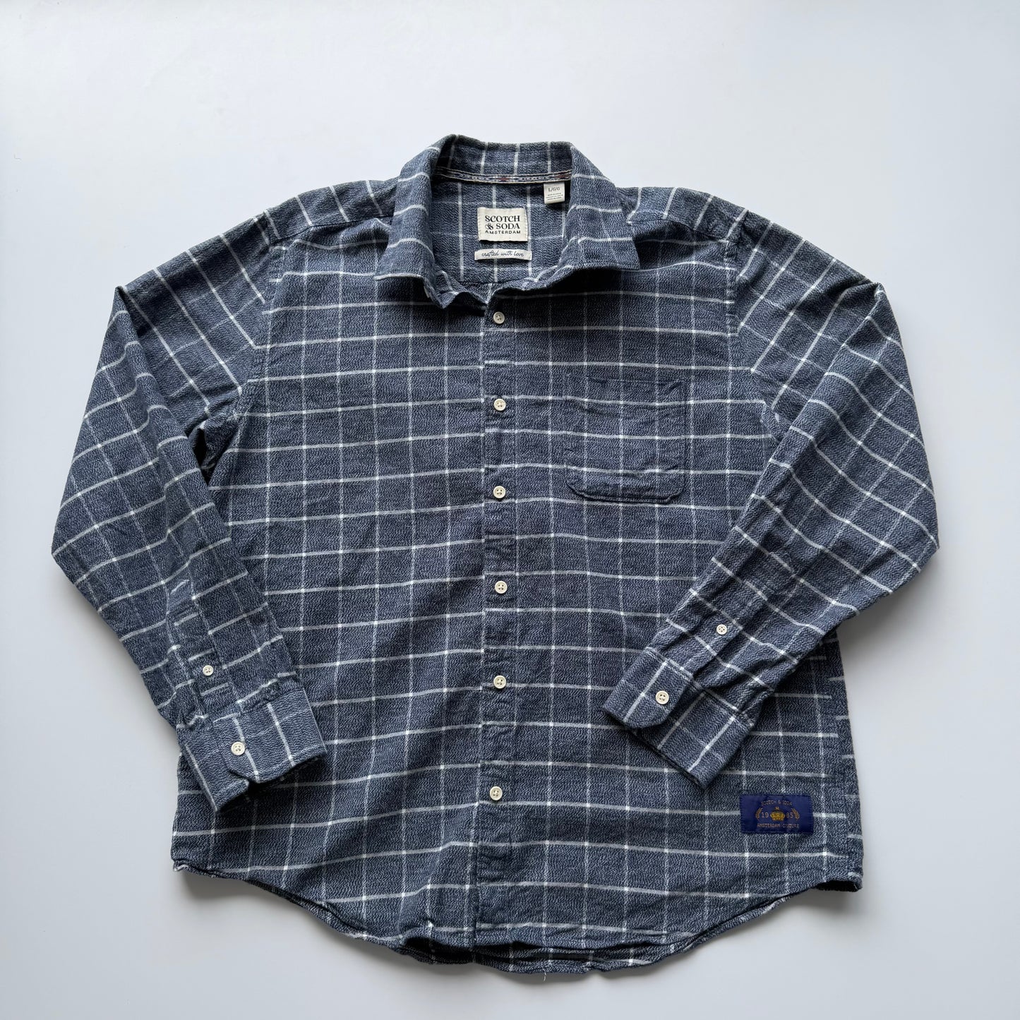 Camisa Scotch & Soda Cuadros (L)