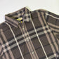 Camisa Burberry  Monograma Negra  (XL)