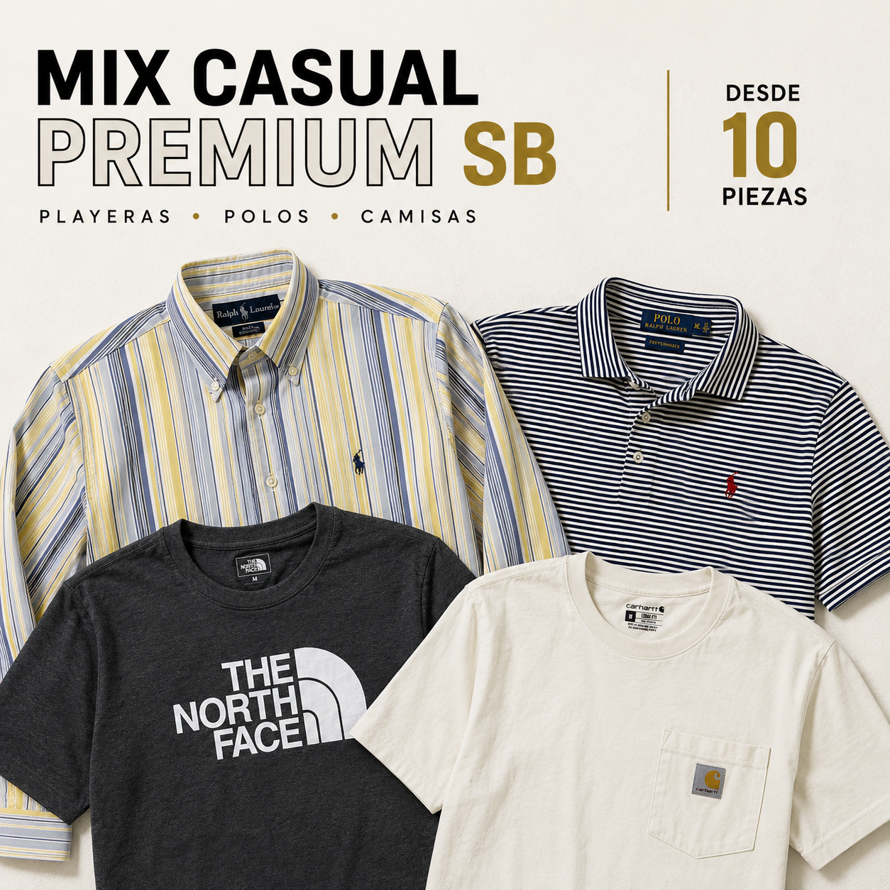 Mix Casual Premium | Mayoreo de Ropa Seminueva  | Envío incluido a todo México