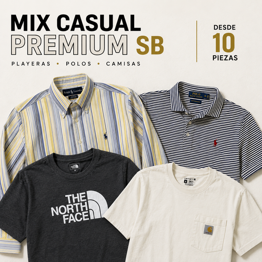 Mix Casual Premium | Mayoreo de Ropa Seminueva  | Envío incluido a todo México