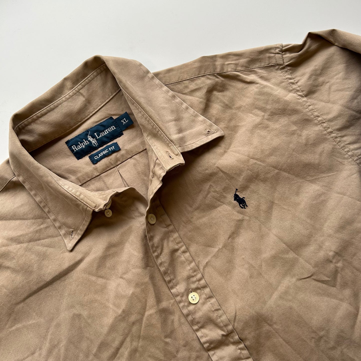 Camisa Ralph Lauren Café (XL)
