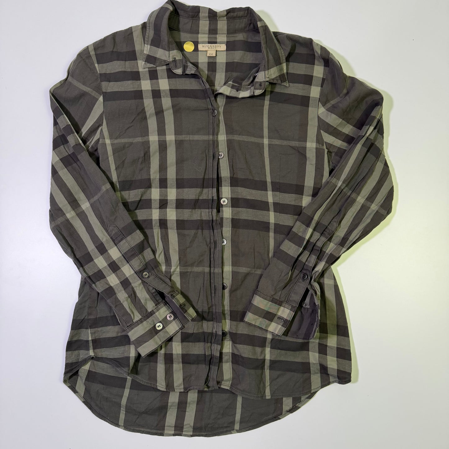Camisa Burberry Vintage Monograma (XXL)
