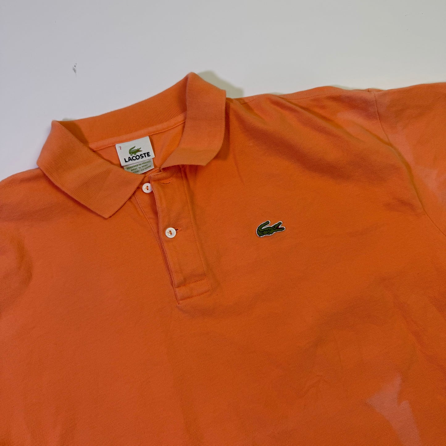 Polo Lacoste Naranja (L)