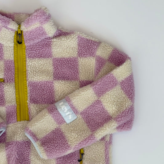 Sueter Afelpado Levis Rosa (S-Mujer)