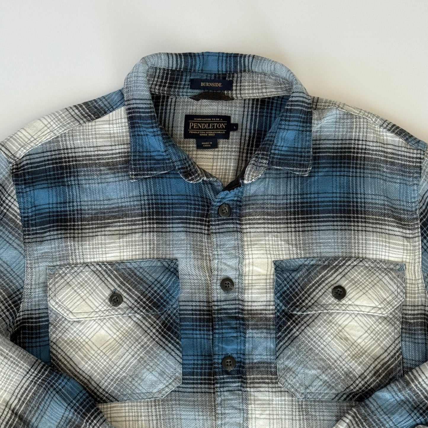 Camisa Pendleton Azul (L)