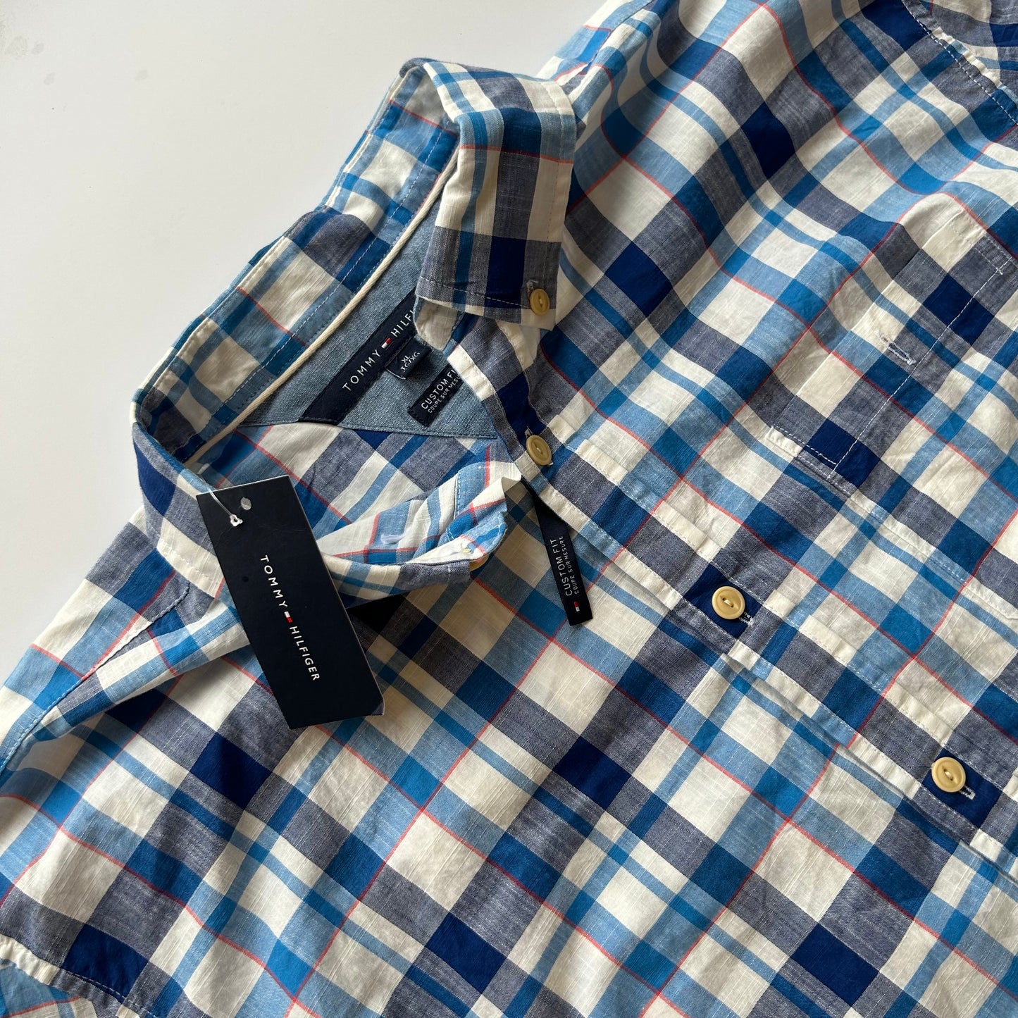 Camisa Tommy Hilfiger Cuadros (XL)