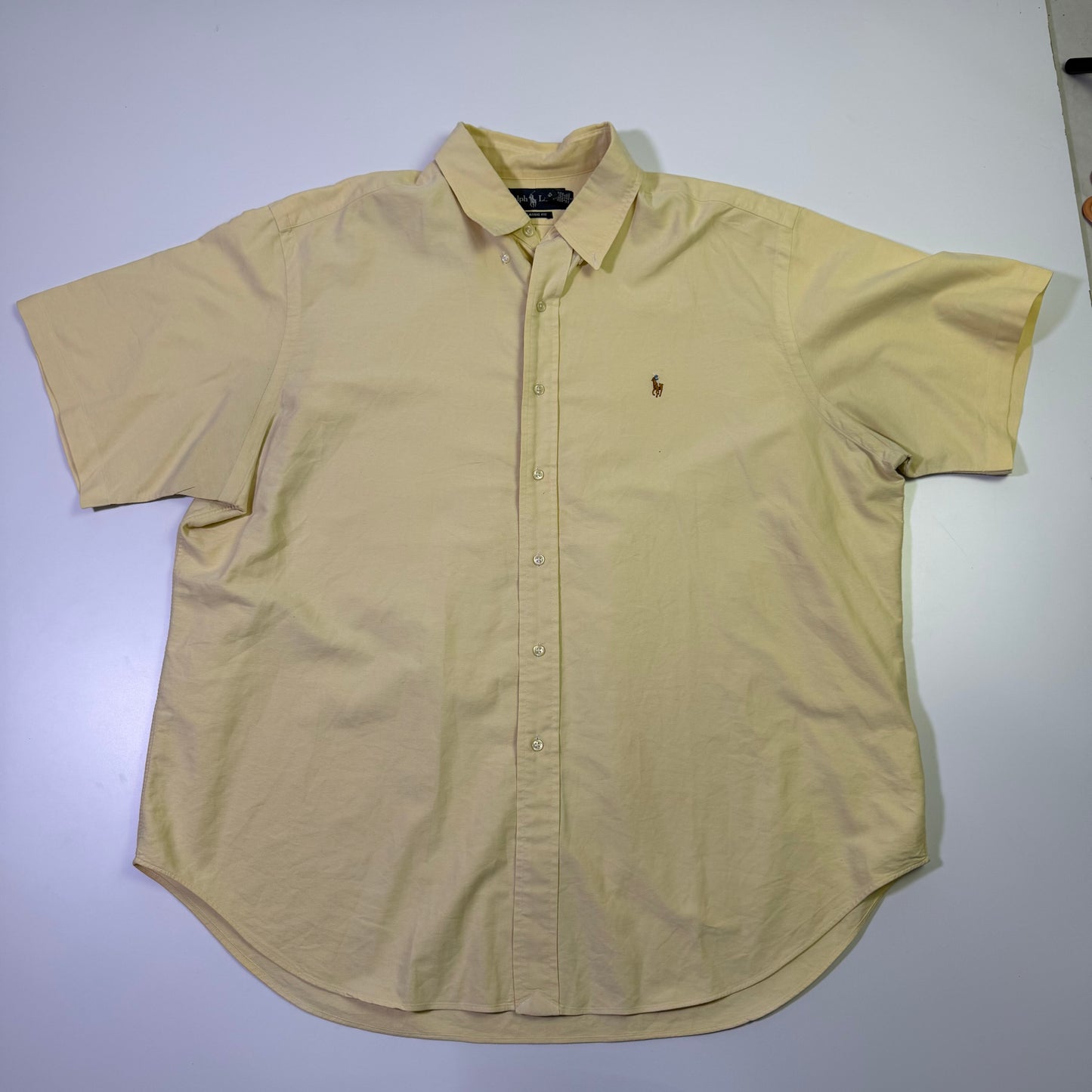 Camisa Ralph Lauren Amarilla (XXL)