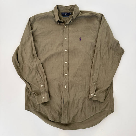 Camisa Ralph Lauren Verde (XL)
