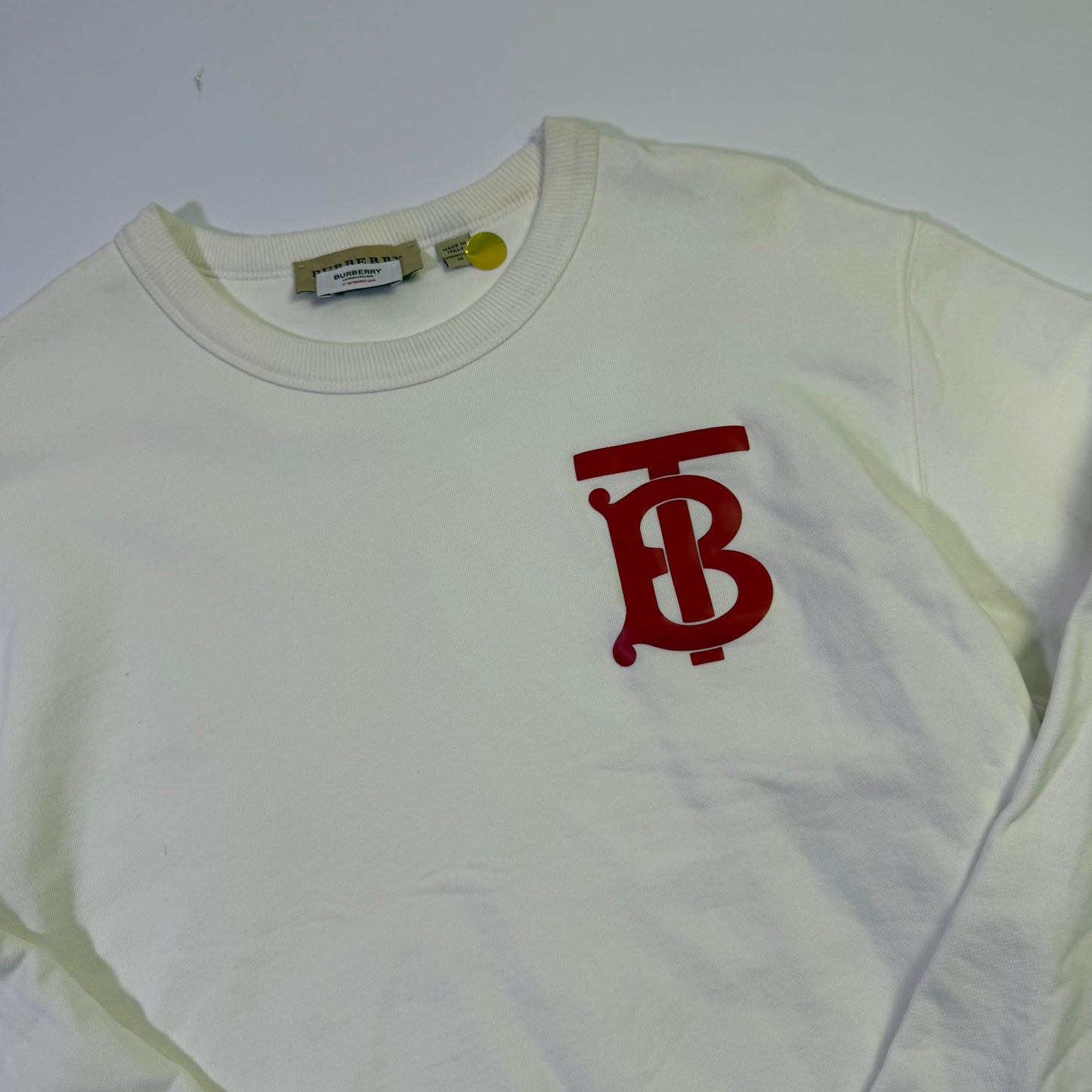 Sudadera BURBERRY Blanca (M)
