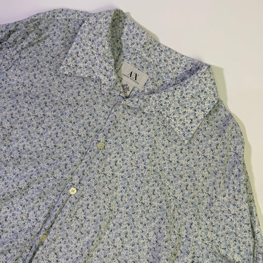 Camisa Armani Exchange Flores (XL)