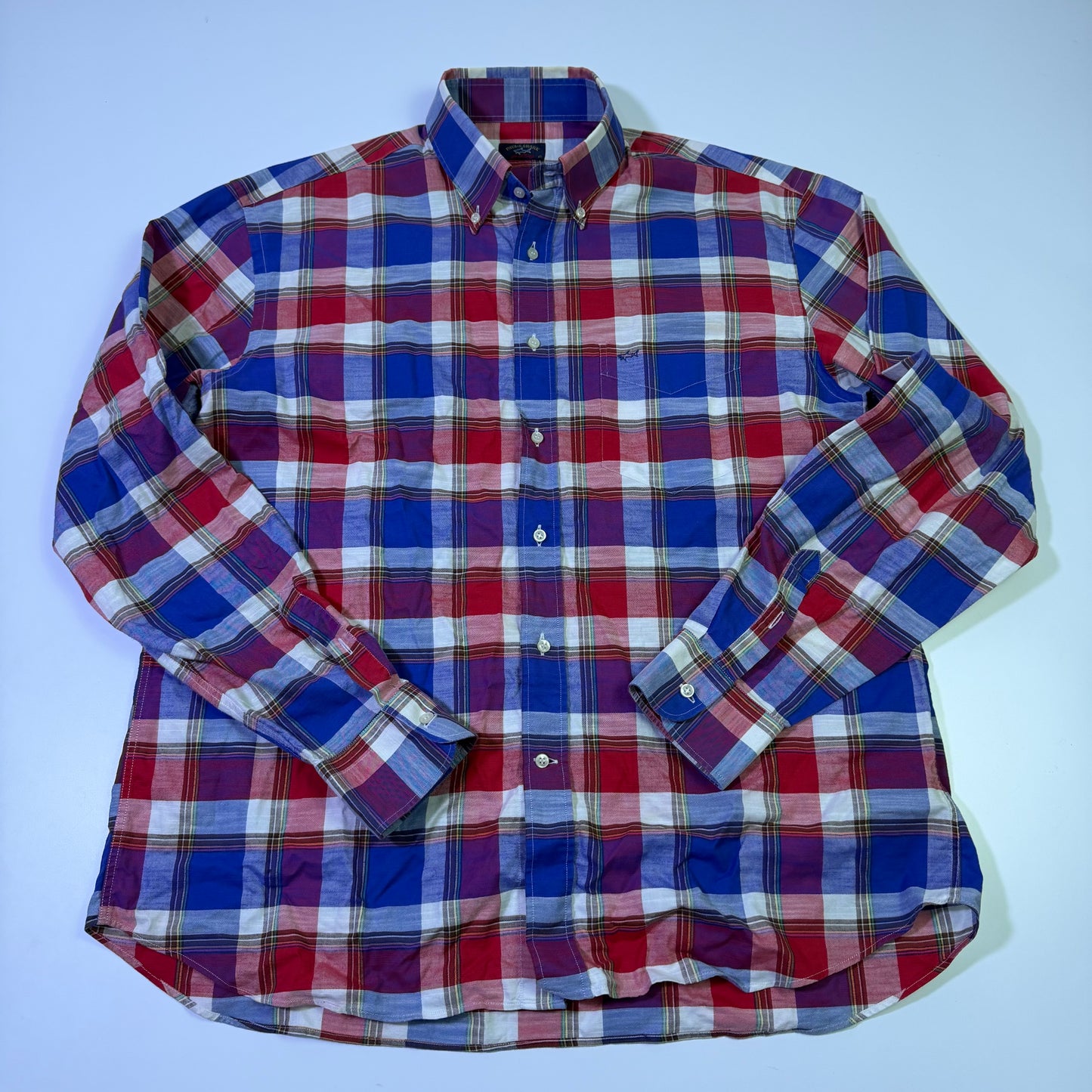 Camisa Paul & Shark Cuadros (XL)