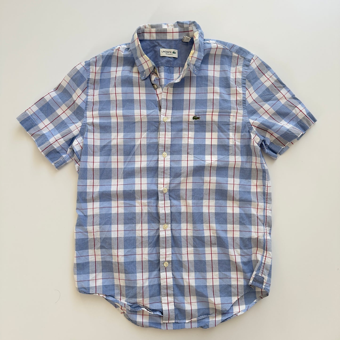 Camisa Lacoste Cuadros (M)