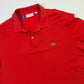 Polo Lacoste Roja (XL)