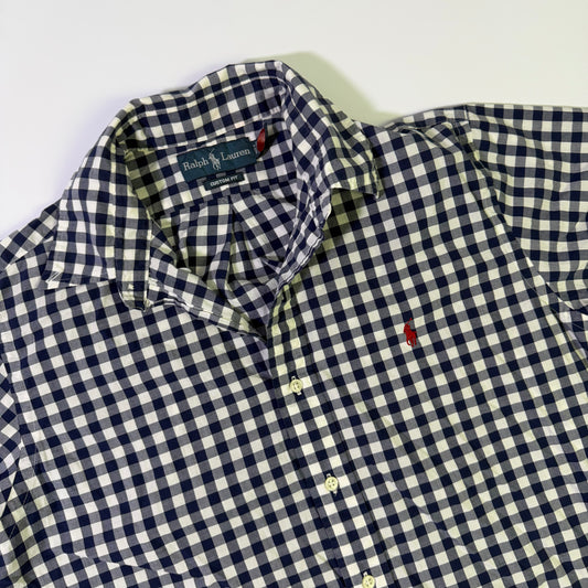 Camisa Ralph Lauren Cuadros Azul (L)