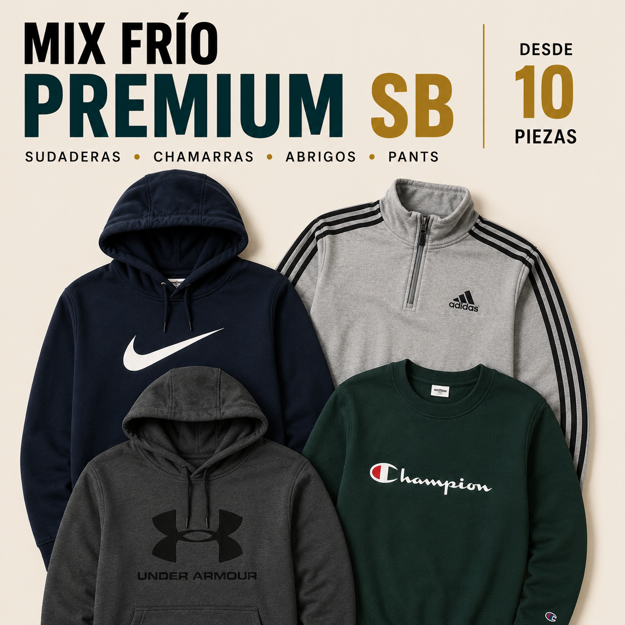 Mix Frio Premium | Mayoreo de Ropa Seminueva  | Envío incluido a todo México