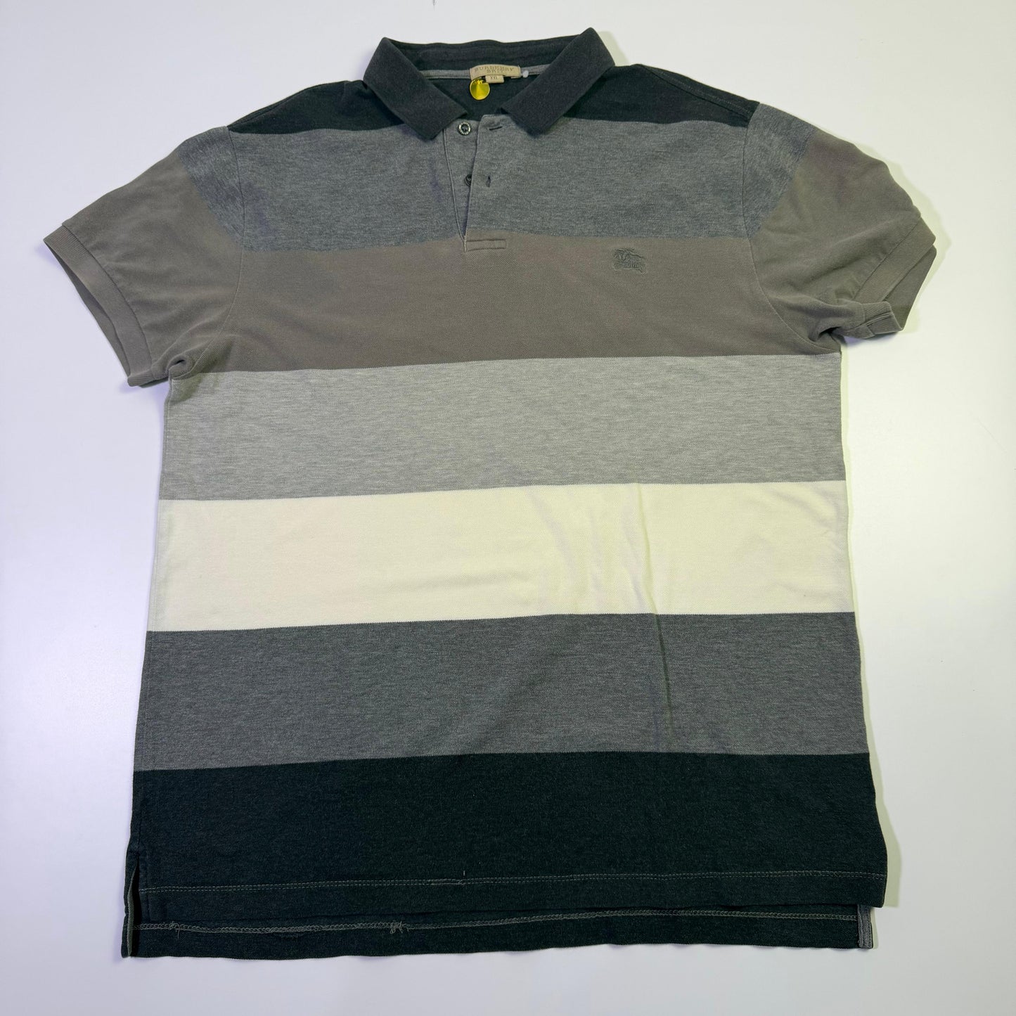 Polo Burberry Gris (XXL)