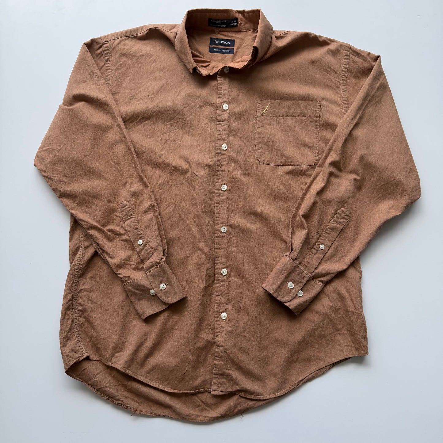 Camisa Nautica Café (L)