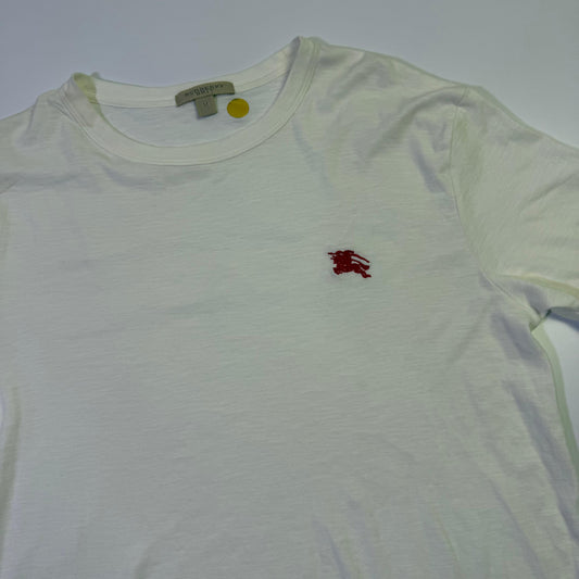 Playera Burberry Blanca (M)