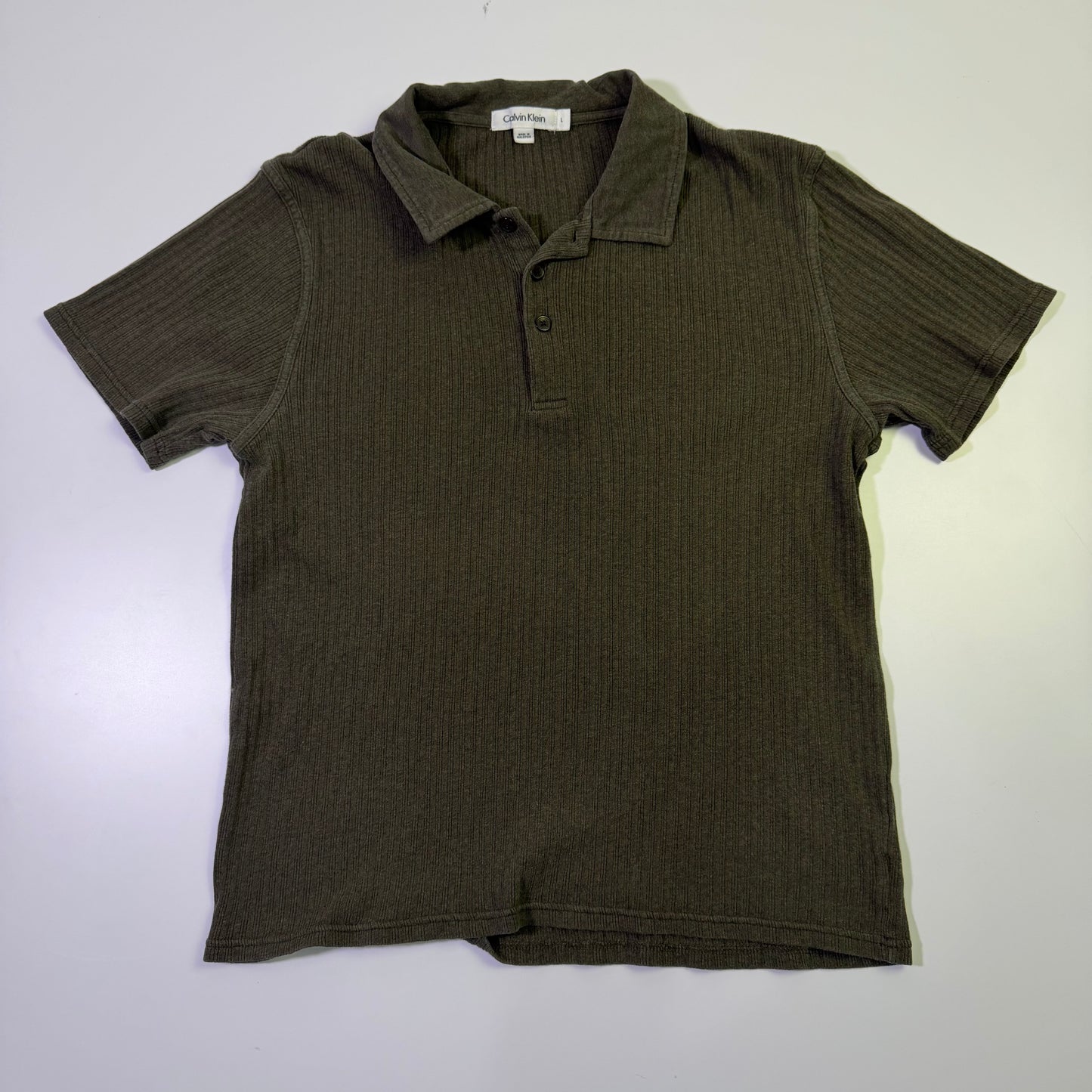Polo Calvin Klein Verde (L)