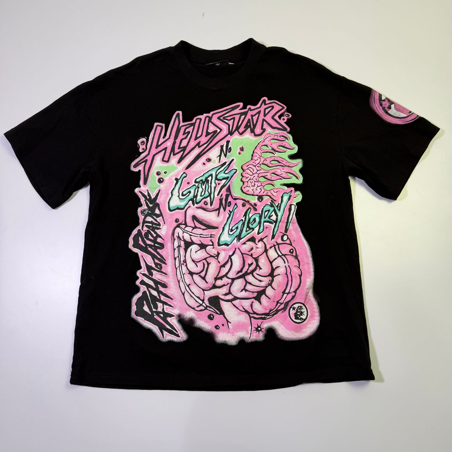 Playera Hellstar Negra  (L)