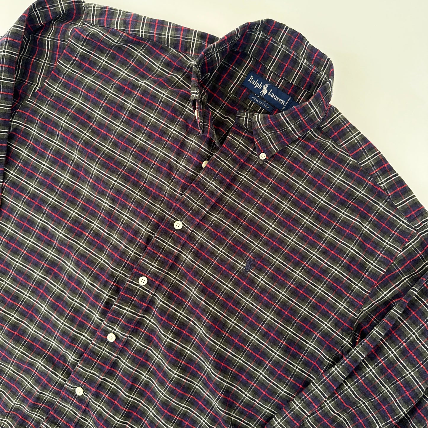 Camisa Ralph Lauren Cuadros (M)