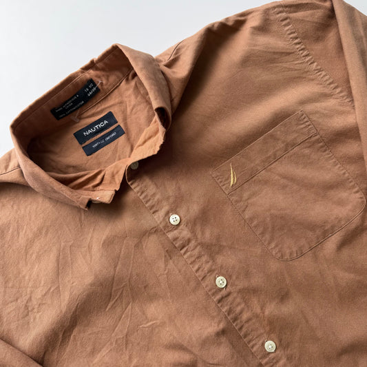 Camisa Nautica Café (L)