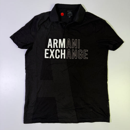 Polo Armani Exchange Negra (M)