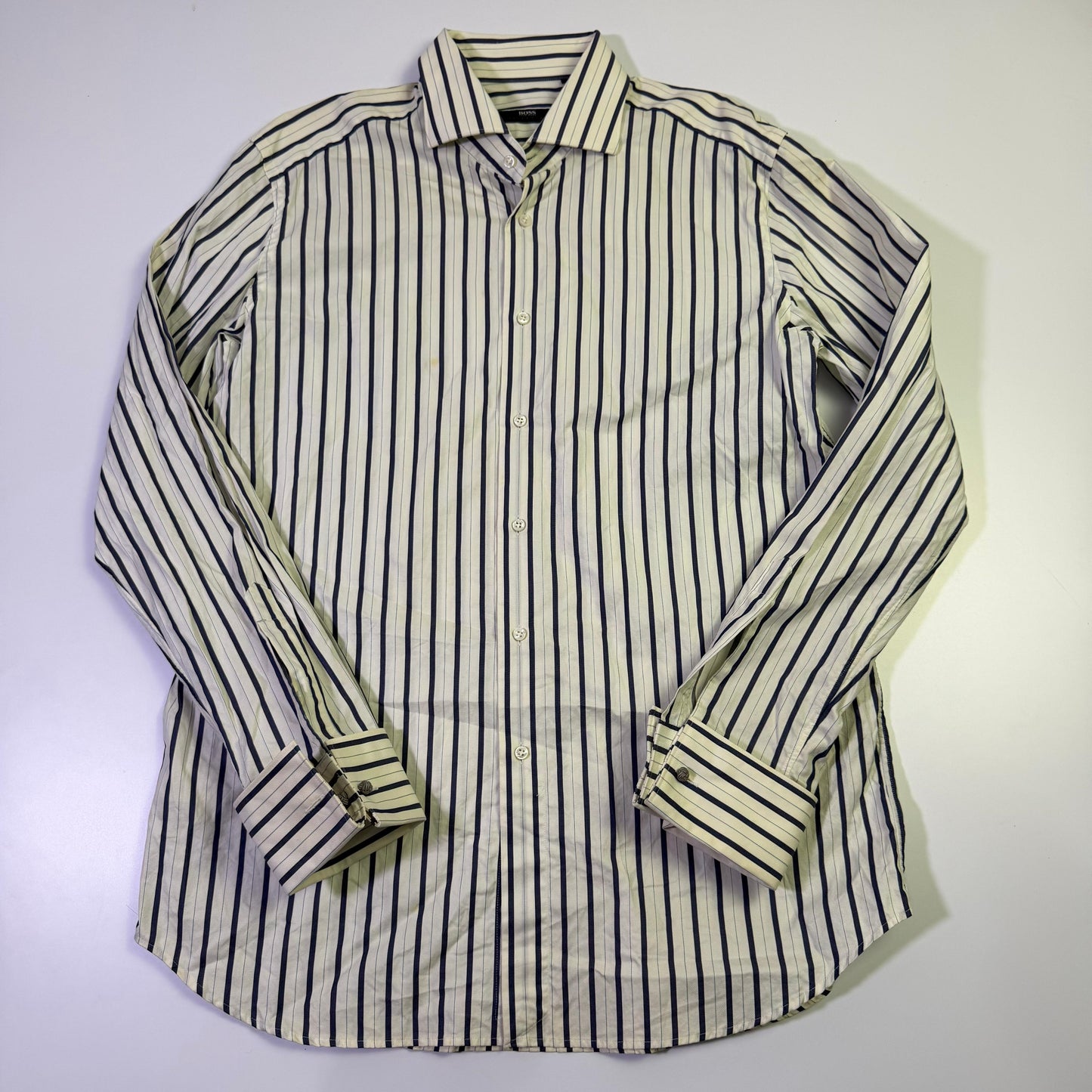 Camisa Hugo Boss Rayas (XL)