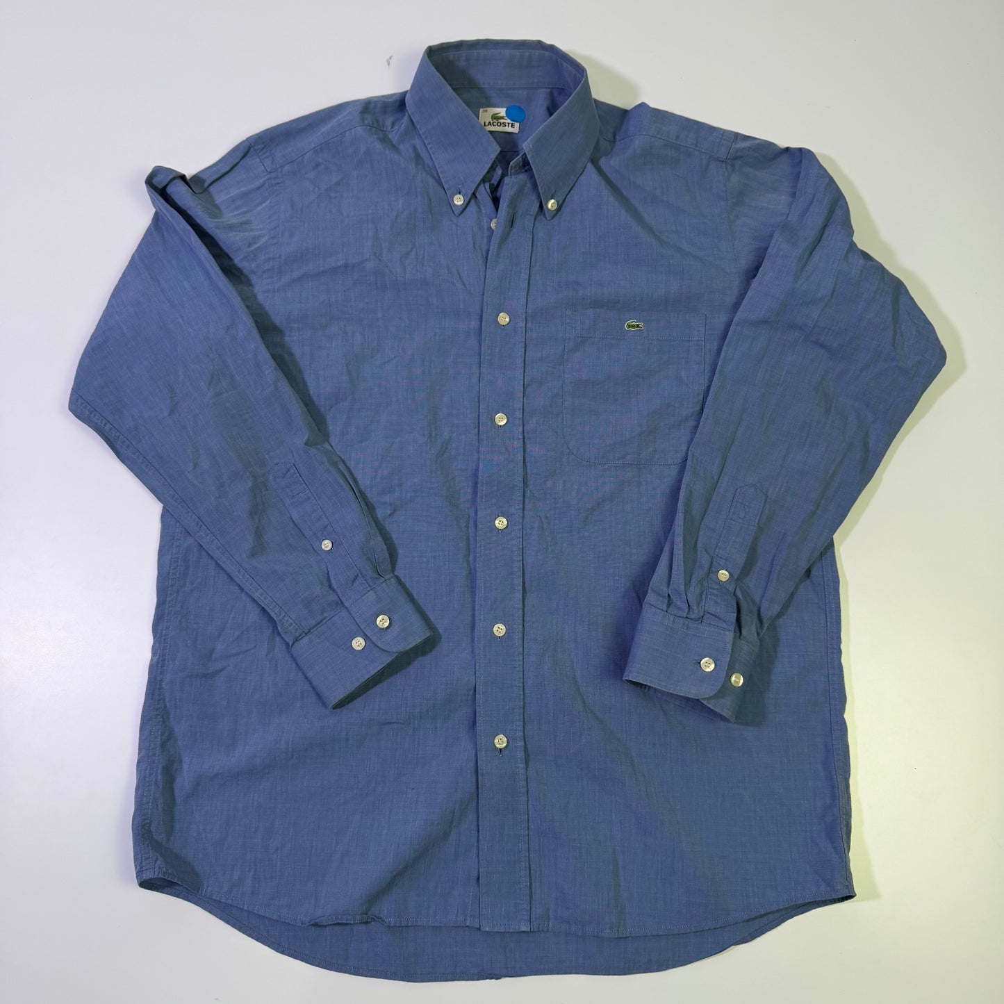 Camisa Lacoste Azul (M)