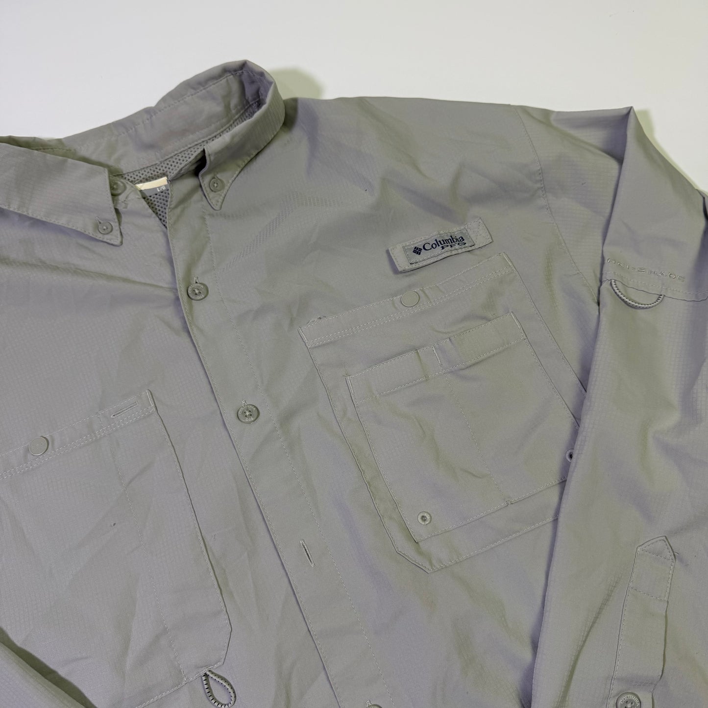 Camisa Columbia Gris (L)