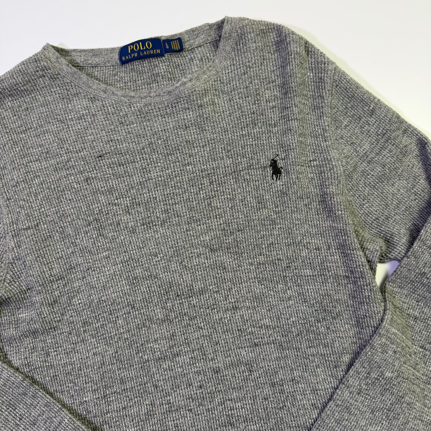 Playera Ralph Lauren Gris (L)