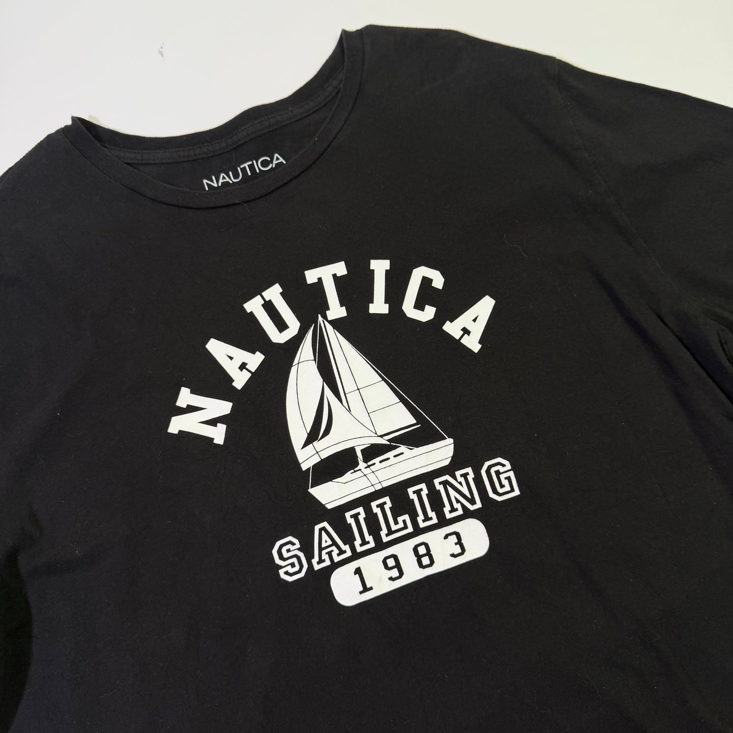 Playera Nautica Negra (XL)