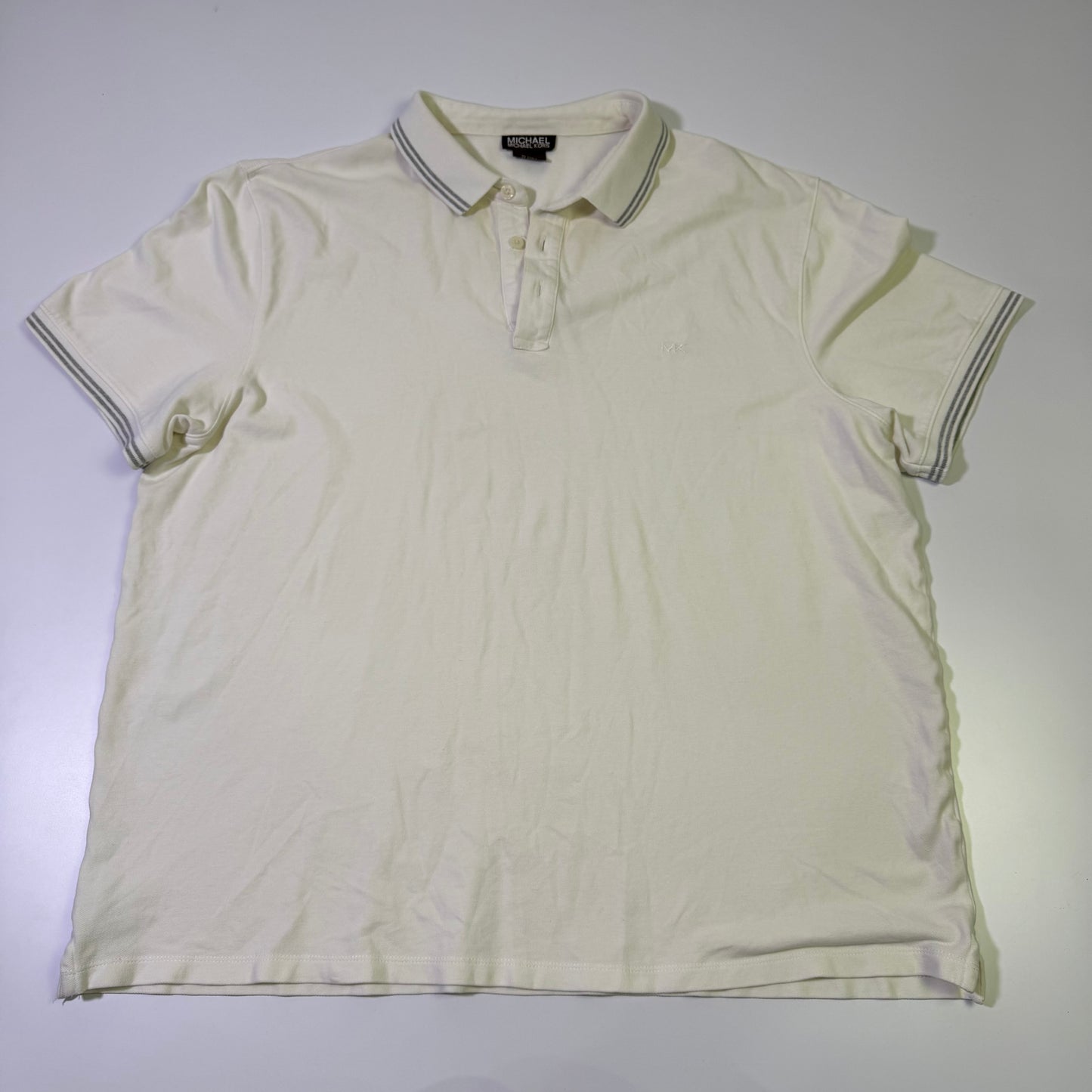 Polo MK Blanca (XL)