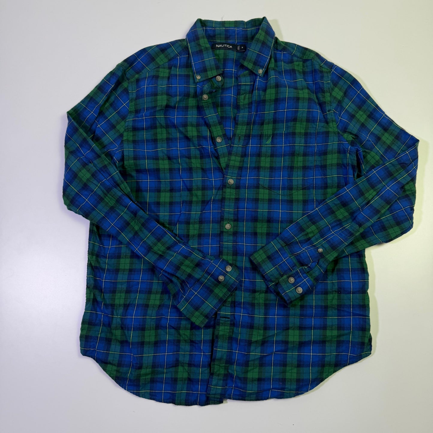 Camisa Nautica Cuadros  (M)