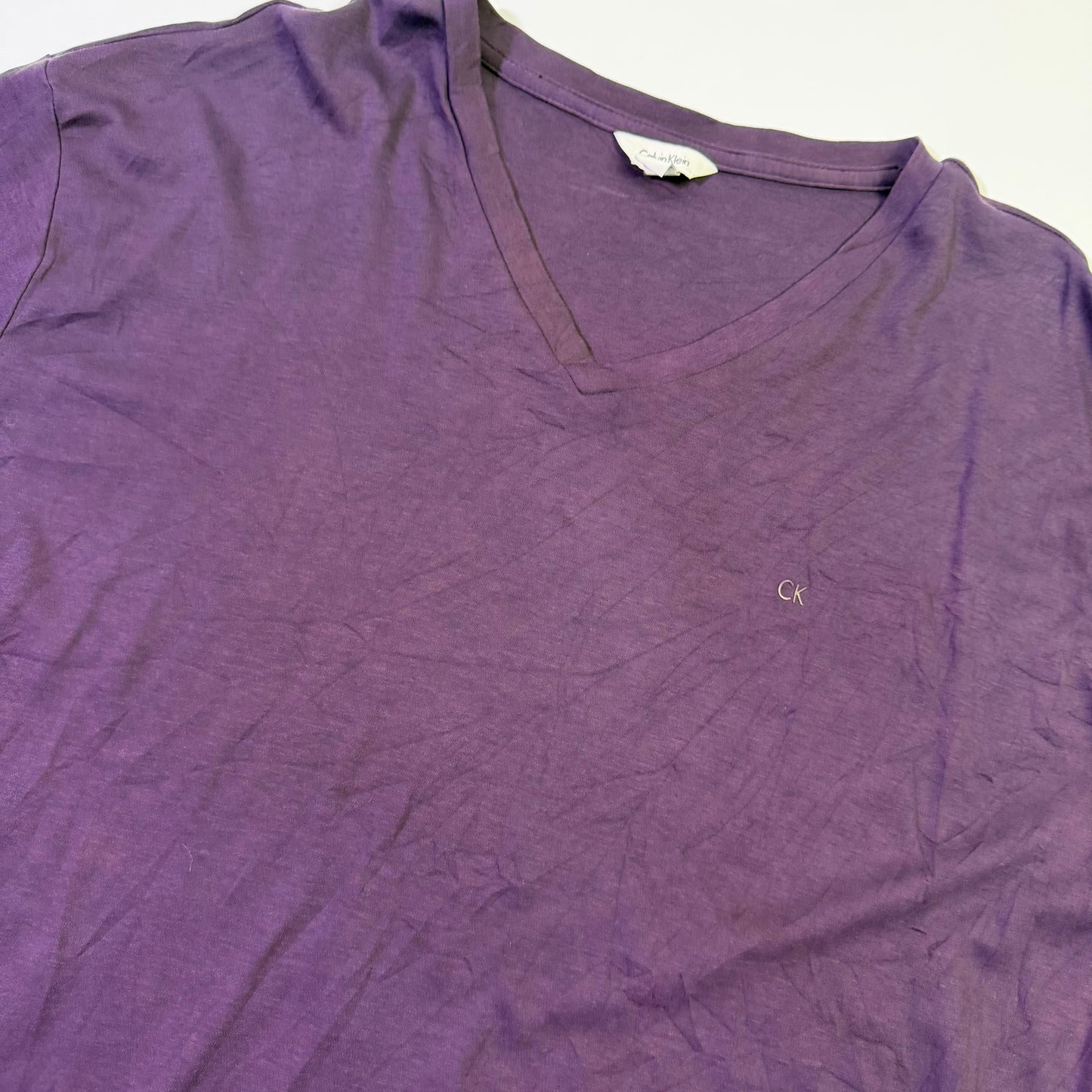 Playera Calvin Klein Morada (XL)