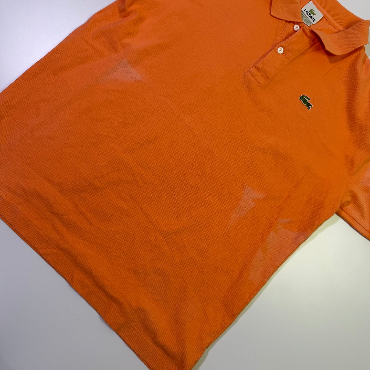 Polo Lacoste Naranja (L)