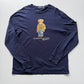 Playera Polo Bear Ralph Lauren Azul (L)