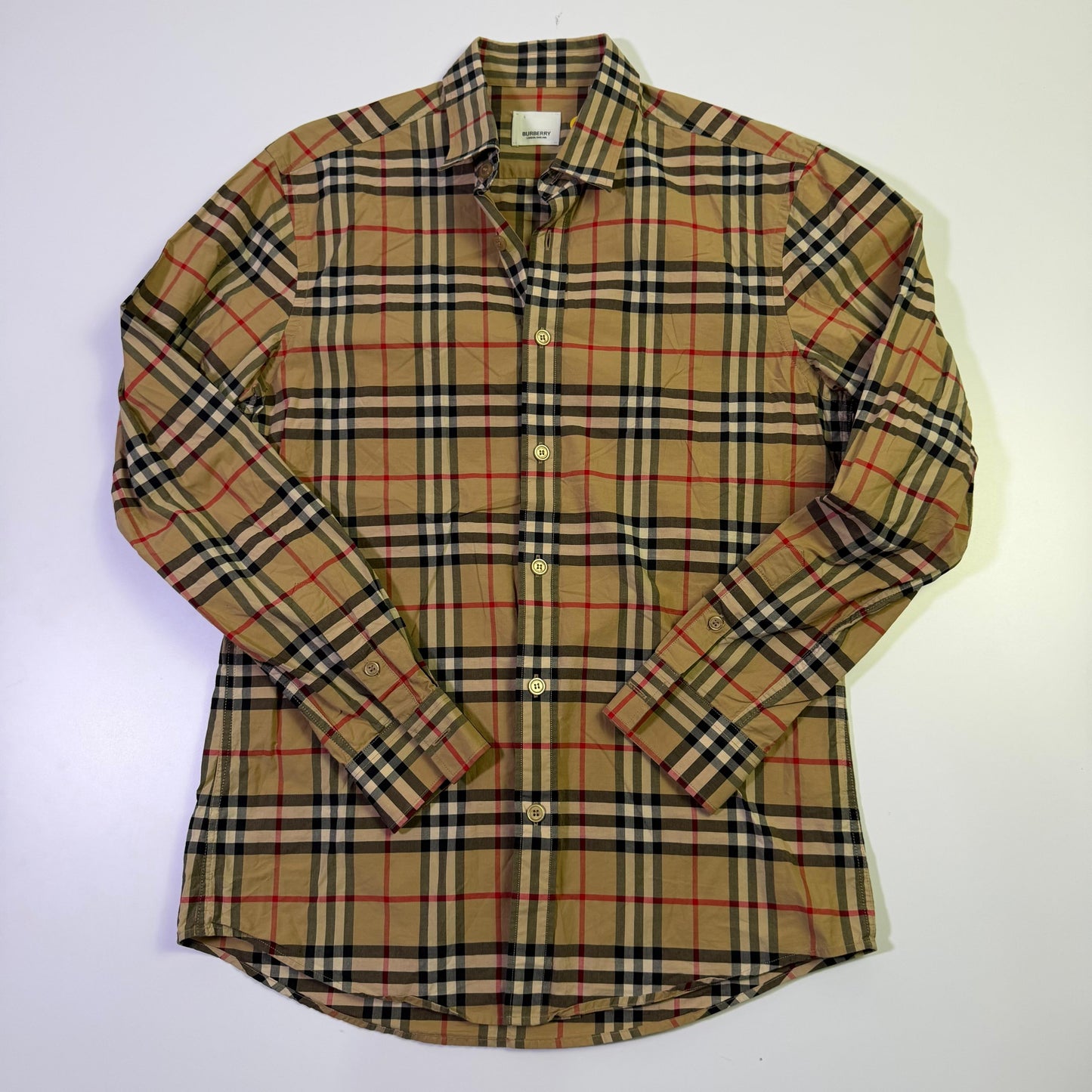 Camisa Burberry  Monograma (L)