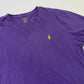 Playera Ralph Lauren Morada (L)
