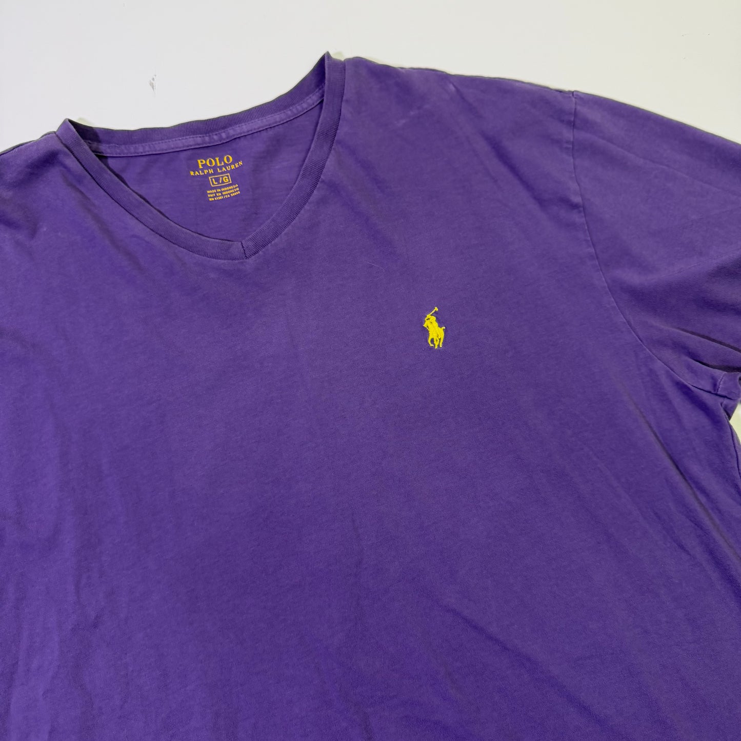 Playera Ralph Lauren Morada (L)
