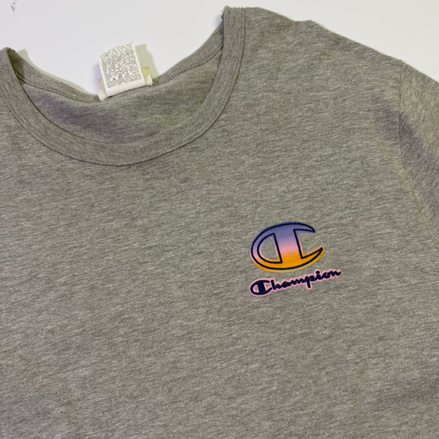 Playera Champion Gris (XL-MUJER)