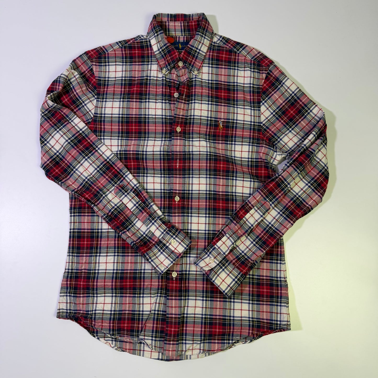 Camisa Ralph Lauren Cuadros Roja (M)