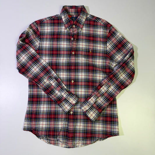 Camisa Ralph Lauren Cuadros Roja (M)