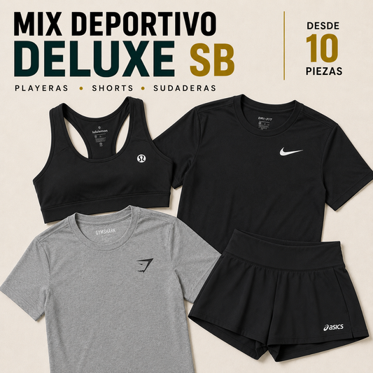 Mix Deportivo Deluxe | Mayoreo de Ropa Seminueva  | Envío incluido a todo México